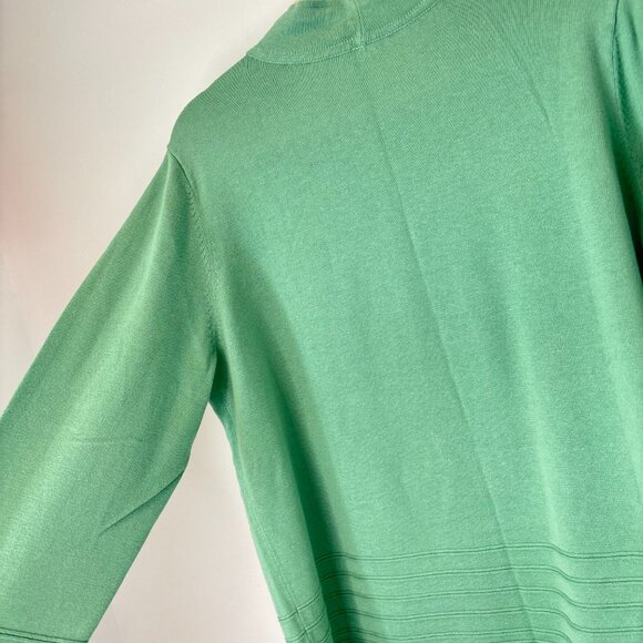 Isaac Mizrahi Pullover Mock Neck Sweater Tunic Kangaroo Pocket Size XL *D20 - Picture 11 of 16